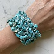 Украшения handmade. Livemaster - original item Hard bracelet: Turquoise. Handmade.