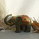 Индийский слоник из папье-маше, Мягкие игрушки, Москва,  Фото №1