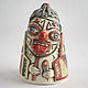 The 'Haka' bell. Bells. Owlclay. Online shopping on My Livemaster.  Фото №2