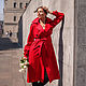 Classic trench coat, red. Raincoats and Trench Coats. milan-parki. Online shopping on My Livemaster.  Фото №2