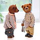 Peter (Dressed Artist Handmade Teddy Bear - OOAK). Teddy Bears. Olga Arkhipova. My Livemaster. Фото №5