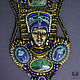Колье "Принцесса Египта". Длинное ожерелье с камнями. Колье. Татьянин День (tataday). Ярмарка Мастеров.  Фото №5
