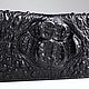 Клатч из натуральной кожи крокодила IMA0081B1111. Клатчи. CrocShop товары из экзотической кожи. Ярмарка Мастеров.  Фото №5