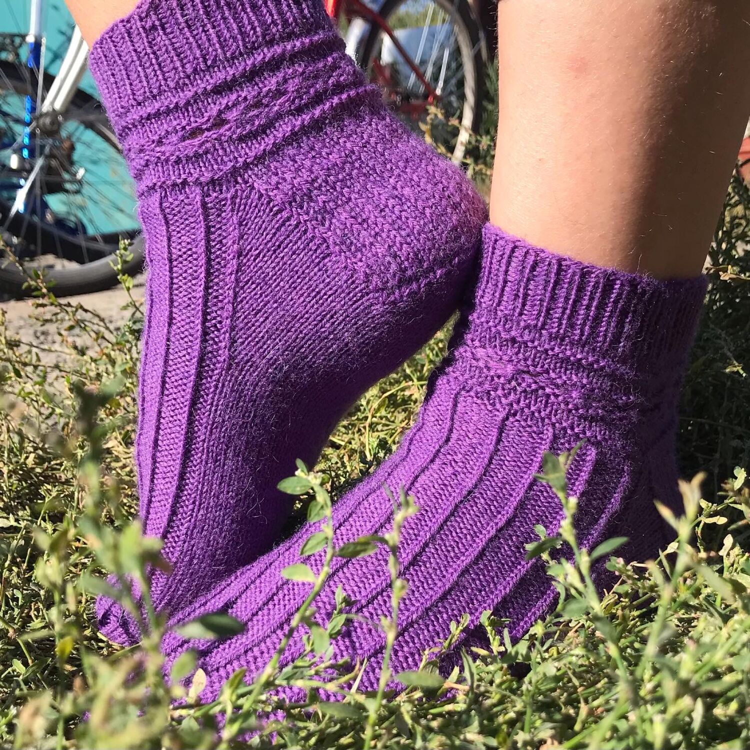 Вязаные носочки ручной работы в интернет-магазине Ярмарка Мастеров по ...