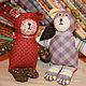 Little teddy bear made of patchwork fabrics. Toys. Cuteshop. My Livemaster. Фото №6