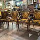 Яркие винтажные стулья Versace. Стулья. Oldkomod. Интернет-магазин Ярмарка Мастеров.  Фото №2