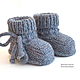 Warm knitted booties for babies. Alpaca. Babys bootees. Olgamusinaekb. My Livemaster. Фото №5