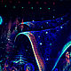 Fluorescent painting 'Alchemy'. Subculture Attributes. Fractalika. Online shopping on My Livemaster.  Фото №2
