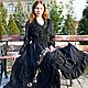 'Angel in black' Boho skirt. Skirts. ALISA. Online shopping on My Livemaster.  Фото №2