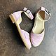 Freedom sandals pink suede beige sole. Sandals. Hitarov (Hitarov). Online shopping on My Livemaster.  Фото №2