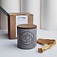 Soy aromatic candle OM, Candles, Tver,  Фото №1