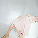 Розовое весеннее платье с коротким рукавом и юбкой-солнце. Платья. Скромное обаяние (Александра). Ярмарка Мастеров.  Фото №5