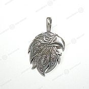 Русский стиль handmade. Livemaster - original item the eagle pendant. Handmade.
