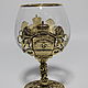 Glass for cognac 'Jubilee'. Wine Glasses. Best-gifs valentin. My Livemaster. Фото №6