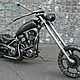 Custom bike. Часы классические. Артель ''Варка подарка''. Интернет-магазин Ярмарка Мастеров.  Фото №2