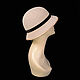 Velour hat 'Melted milk'. Hats1. Novozhilova Hats. Online shopping on My Livemaster.  Фото №2