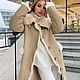 Двухсторонняя дбленка Тоскана. Дубленки. YANA KRAFT BRAND. Ярмарка Мастеров.  Фото №6