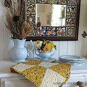 Для дома и интерьера handmade. Livemaster - original item KHOKHLOMA napkins on the table, lunch, patchwork. Handmade.