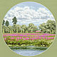  Summer landscape. Panels. FavoriteStitch. My Livemaster. Фото №5