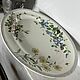 Винтаж: Wedgwood Clematis блюдо 51.5х41 см антикварное, Предметы интерьера винтажные, Москва,  Фото №1