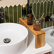 Для дома и интерьера handmade. Livemaster - original item Small bathroom shelf/Free delivery by agreement. Handmade.
