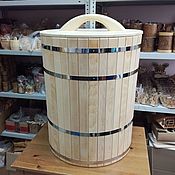 Дача и сад handmade. Livemaster - original item Cedar tub 150 l. For water and salting. Art.17046. Handmade.