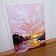 'Elegy of sunset ' oil on canvas. Pictures. Anji's favourite pictures (anzhela-a). My Livemaster. Фото №4