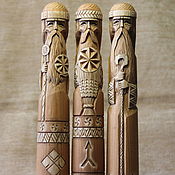 Русский стиль handmade. Livemaster - original item Dazhbog, Yarilo, belobog ( 1500 p. single idol ). Handmade.