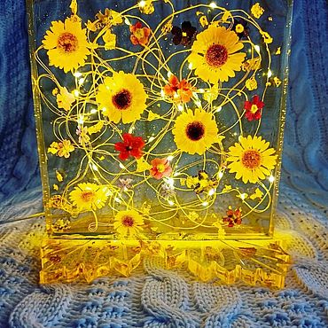 Магазин мастера Ростовые цветы/ Светильники/ 3Dпанно (flowersbig) на ...