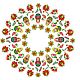 Ткань Хохлома с матрешками разные расцветки. Ткани. Rus Ткани Len (rustkanilen). Ярмарка Мастеров.  Фото №5