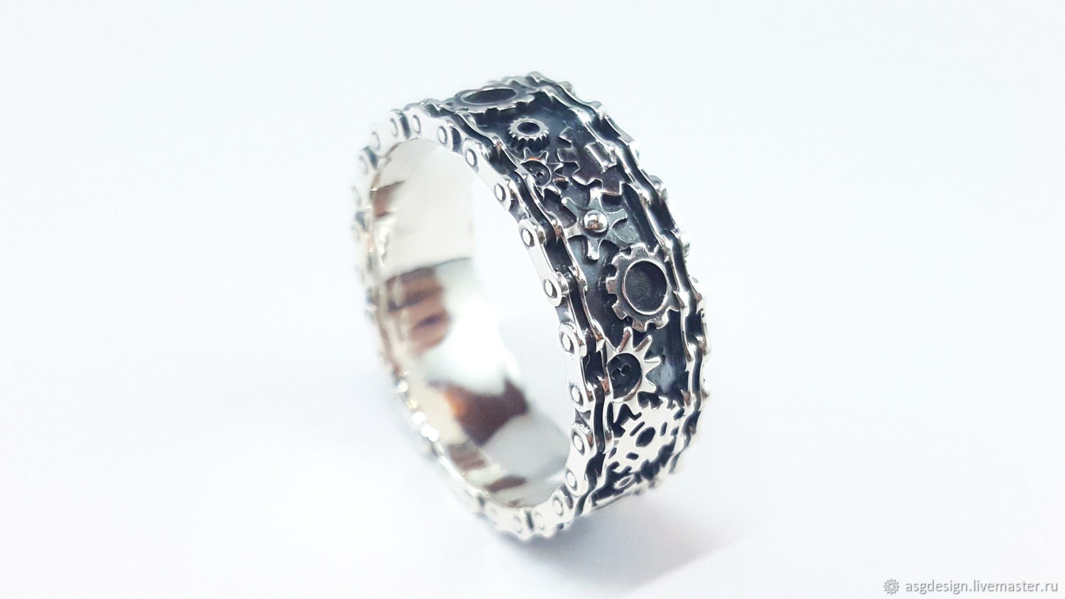 Кольцо с шестеренками Gear Ring