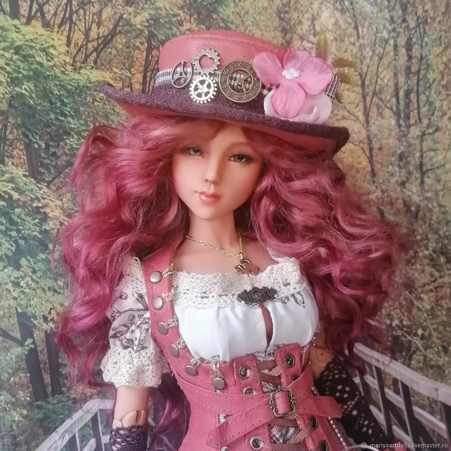 BJD doll, Naraye. 1/4 45 cm. Full set in steampunk style, Ball-jointed doll, St. Petersburg,  Фото №1