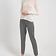 Narrowed knit trousers with cashmere. Pants. BerKnitwear. Online shopping on My Livemaster.  Фото №2