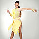 Платье для бальных танцев (латина) "Sassy Yellow", Костюмы, Мариуполь,  Фото №1