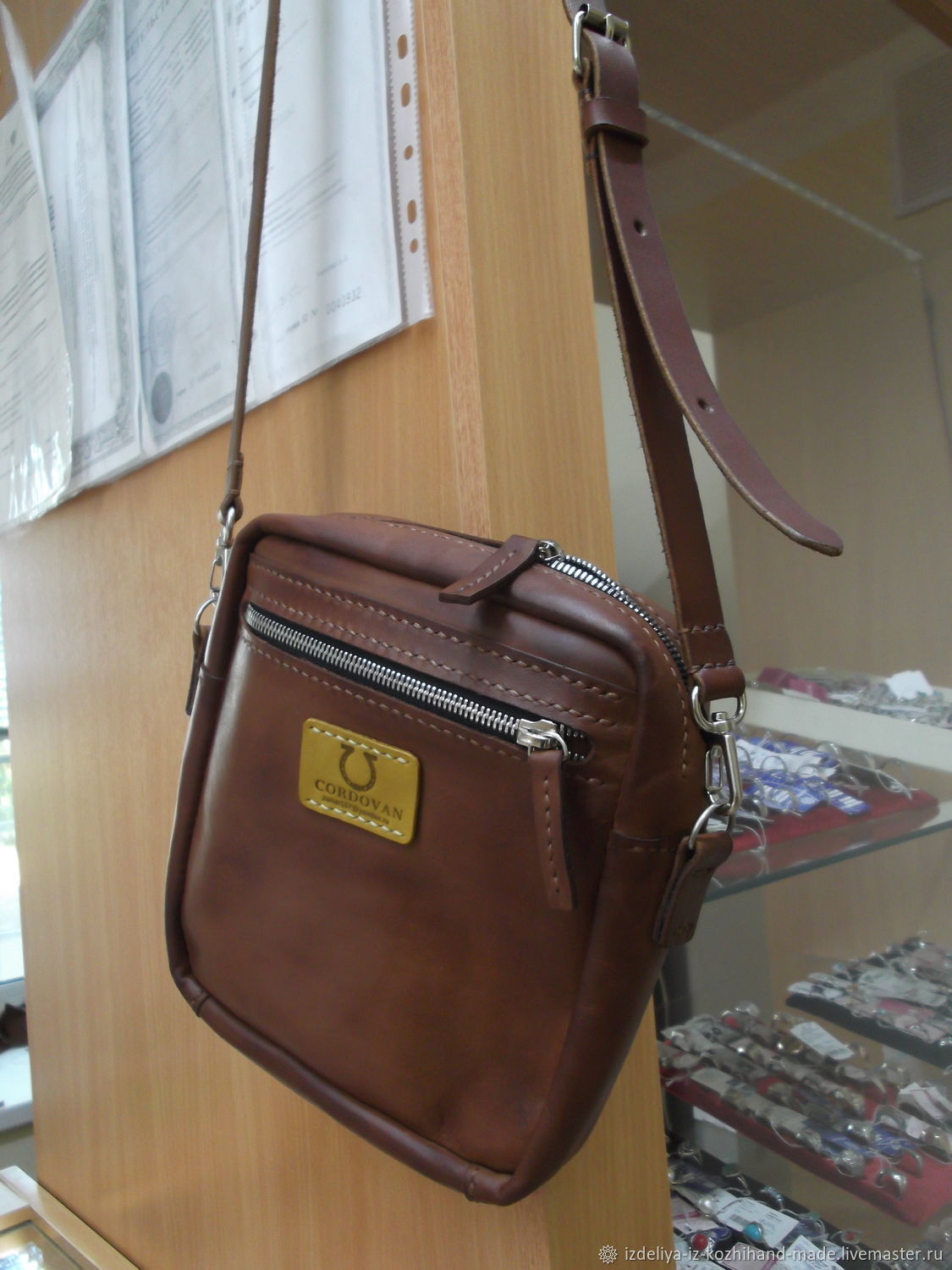 Leather bag, Classic Bag, Chkalovsk,  Фото №1
