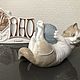 Винтаж: NAO by LLADRO  фарфоровая статуэтка Котики-Собачки. Статуэтки винтажные. Коллекция Frau Burd. Интернет-магазин Ярмарка Мастеров.  Фото №2