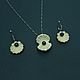 Black pearl. a set of jewelry. Earrings and pendant. Jewelry Sets. artegiony. Online shopping on My Livemaster.  Фото №2