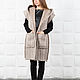 Hooded vest / V0022. Coats. FRAKTURA. Online shopping on My Livemaster.  Фото №2