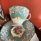 Винтаж: Кофейная пара "Enchantment", Royal Albert, Англия. Сервизы винтажные. 'Голландская Вест-Индская компания'. Интернет-магазин Ярмарка Мастеров.  Фото №2