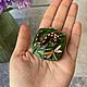 Заказать Винтаж: Винтажная мини шкатулка со стрекозой и ящерицей от Monet. Vintage.trinket. Ярмарка Мастеров. . Шкатулки винтажные Фото №3