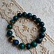 bracelet made of chrysocolla. Bead bracelet. Diamant of Happiness. Online shopping on My Livemaster.  Фото №2