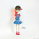 Master-class 'dress-up doll Summer sundress'. Knitting patterns. HandMade by Venelopa'TOYS. My Livemaster. Фото №4