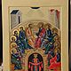 Иконы "Страсти Христовы" Воскрешение Лазаря , Суд Пилата. Иконы. Сашины Анатолий и Ирина. Ярмарка Мастеров.  Фото №6