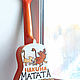 Укулеле "Акуна Матата" (сопрано) гавайская гитара. Укулеле (гавайская гитара). Guitar & Ukulele art Studio. Ярмарка Мастеров.  Фото №5