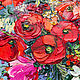 Painting poppies daisies bouquet of flowers in oil Gift to a woman. Pictures. Svetlana Samsonova. My Livemaster. Фото №5