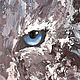 Роскошный  Лев с голубыми глазами. Картины. Александра (Avirego) Художник. Ярмарка Мастеров.  Фото №5