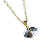 Украшения handmade. Livemaster - original item Pyrite pendant, pendant on a chain, pyrite pendant gift. Handmade.