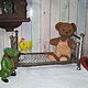 antique doll bed. Vintage toy. maminy-kukly-vintazh. Online shopping on My Livemaster.  Фото №2