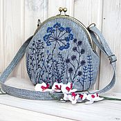Сумки и аксессуары handmade. Livemaster - original item Bag with clasp: Herbs. Handmade.
