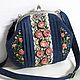 Заказать Bolsa con fermuarom: Viktorianka. Ameli. Ярмарка Мастеров. . Clasp Bag Фото №3